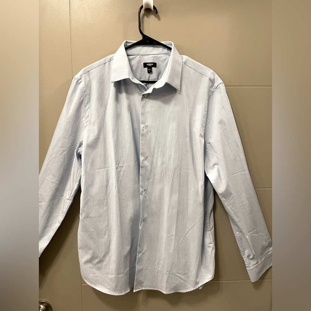 Express 1MX Slim Dress shirt